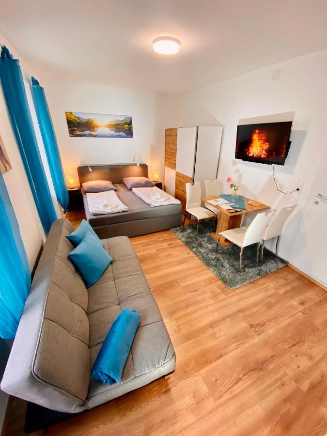 Einzimmer-Apartment 25 M2 Gartenzinken Im Zentrum Von バート・イシュル エクステリア 写真
